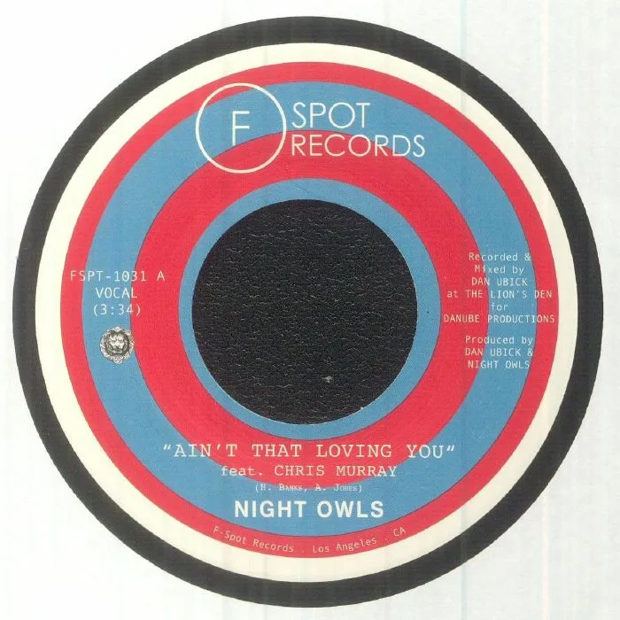 Лицевая сторона обложки — NIGHT OWLS — Ain't That Loving You