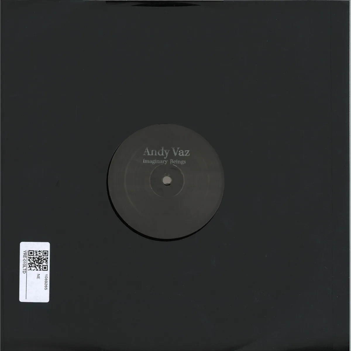 Back cover — Andy Vaz — Imaginary Beings EP