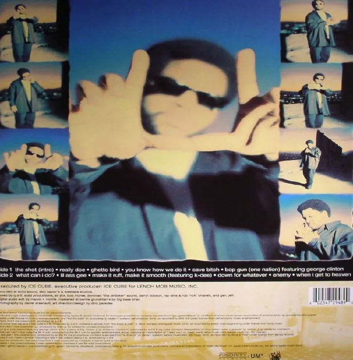 Back cover — ICE CUBE — Lethal Injection