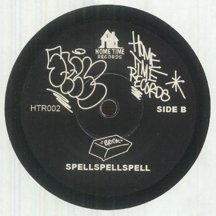 Back cover — SPELLSPELLSPELL — BURN / BRICK (7")