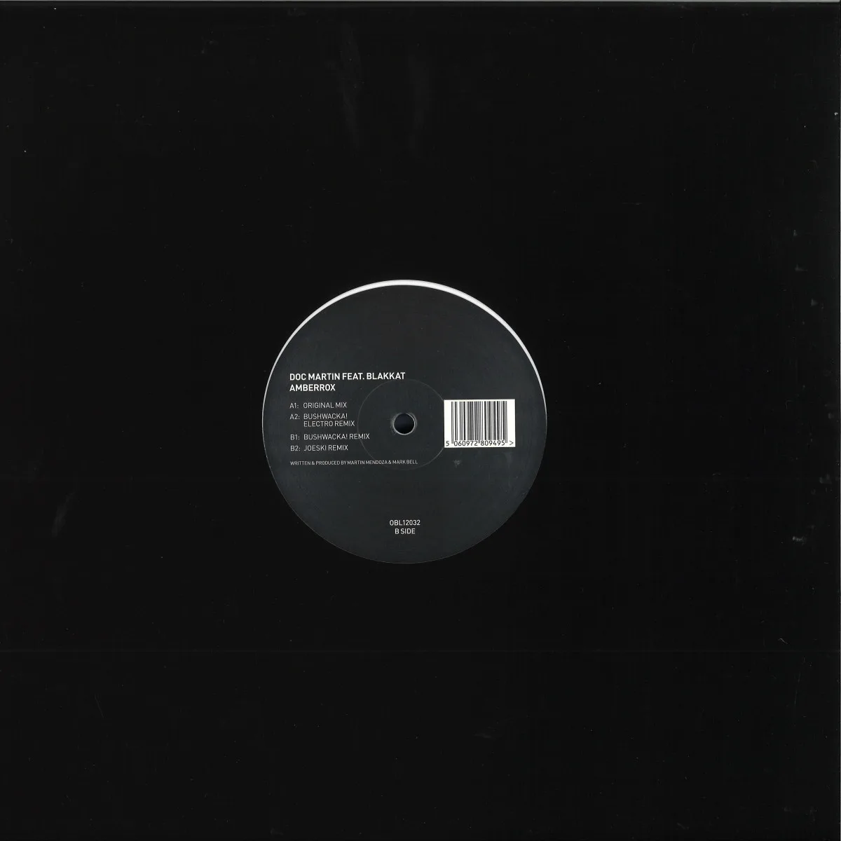 Back cover — Doc Martinfeat.Blakkat — Amberrox
