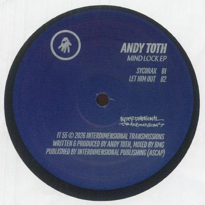 Обратная сторона обложки — Andy TOTH — Mind Lock EP