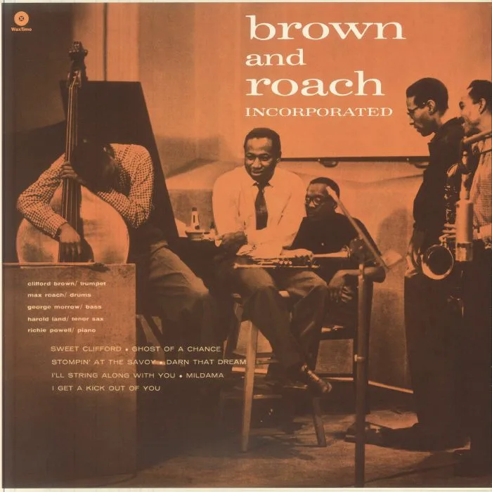 Лицевая сторона обложки — BROWN & ROACH INCORPORATED — Brown & Roach Incorporated (reissue)