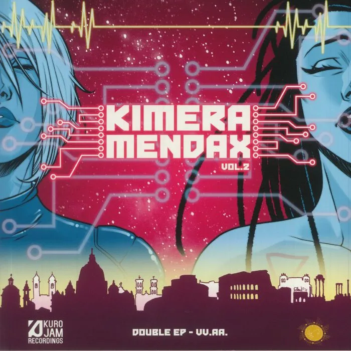 Лицевая сторона обложки — VARIOUS — Kimera Mendax Vol 2 (Soundtrack)
