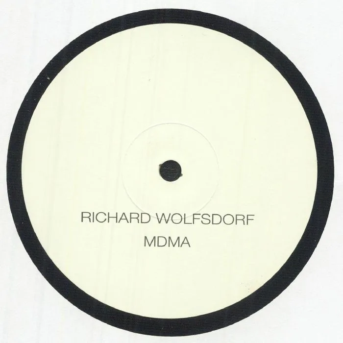 Лицевая сторона обложки — Ricard WOLFSDORF aka RICARDO VILLALOBOS — MDMA (reissue)