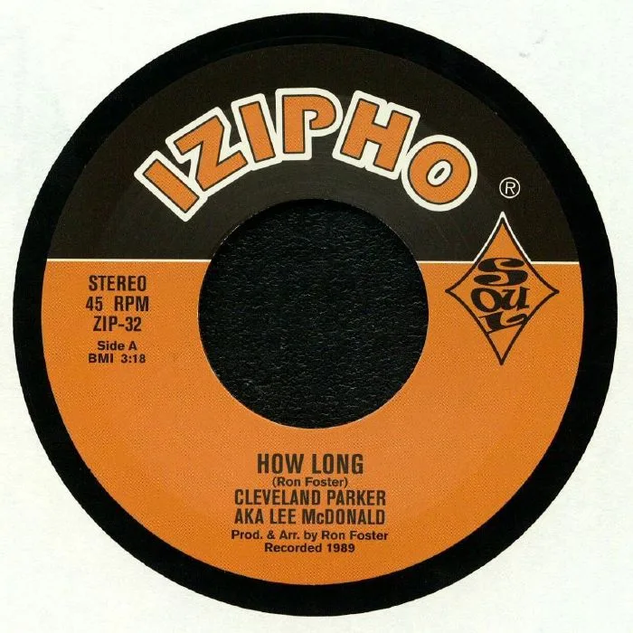 Лицевая сторона обложки — Cleveland PARKER aka LEE MCDONALD / RONFO & KINDRED SPIRITS ORCHESTRA — How Long