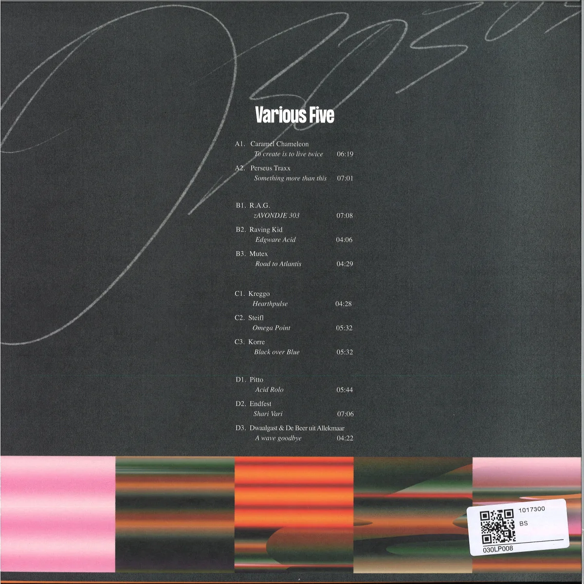 Back cover — Various — Various V 2x12"