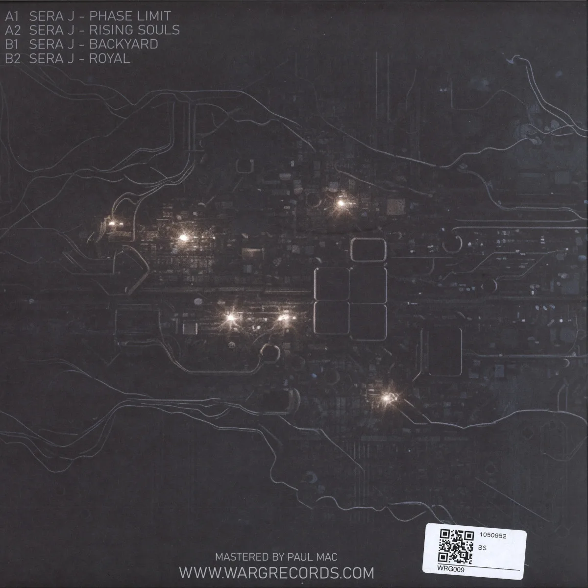 Back cover — Sera J — Phase Limit EP