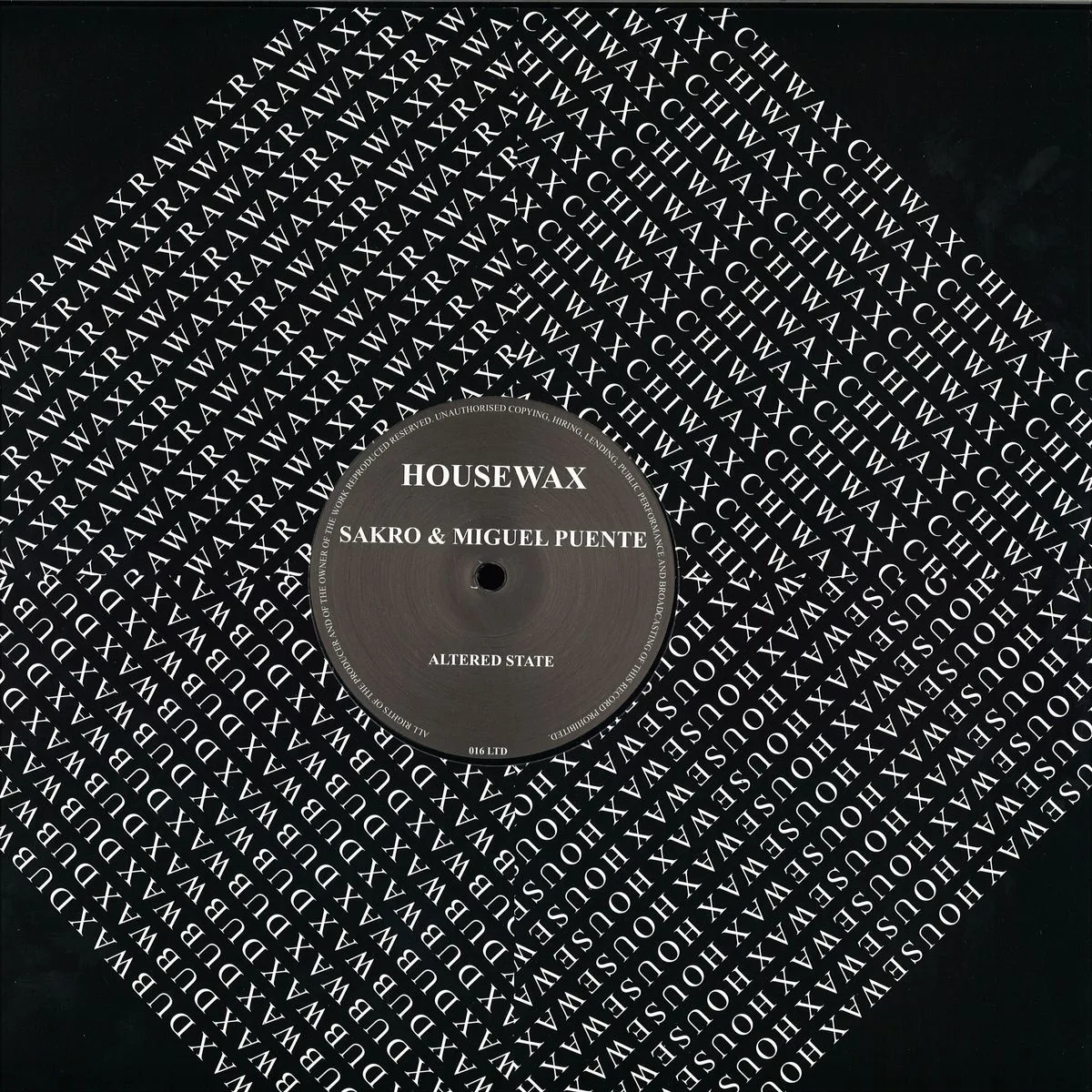 Front cover — Sakro & Miguel Puente — Altered States
