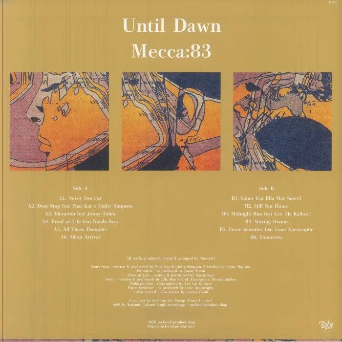 Back cover — MECCA 83 — Until Dawn