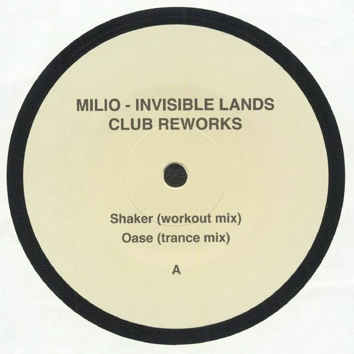 Front cover — MILIO — Invisible Lands (Club Reworks)