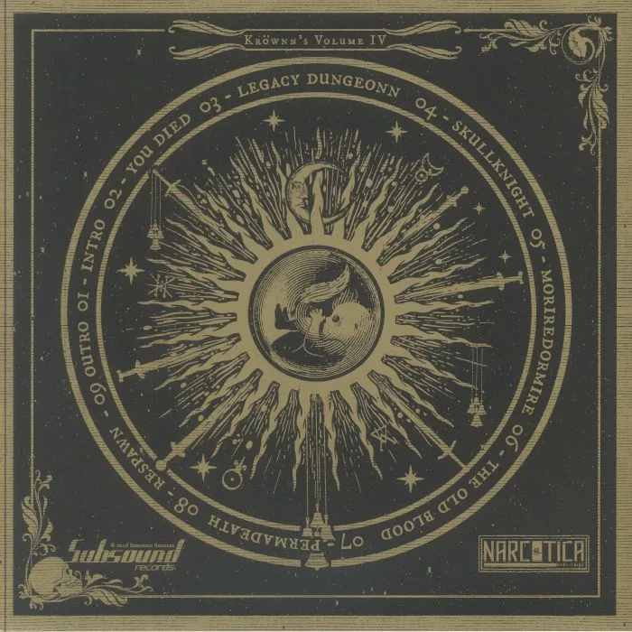 Back cover — KROWNN — Santa Somnia