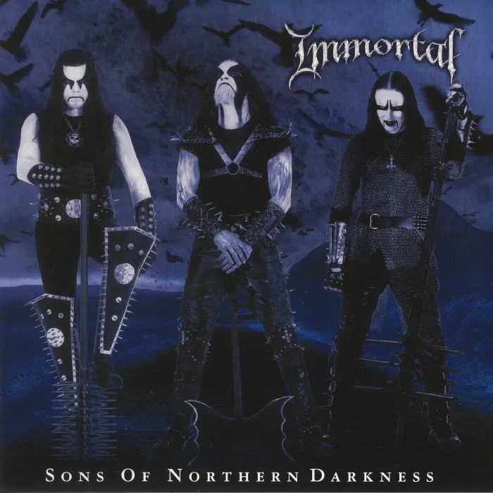 Лицевая сторона обложки — IMMORTAL — Sons Of Northern Darkness (reissue)