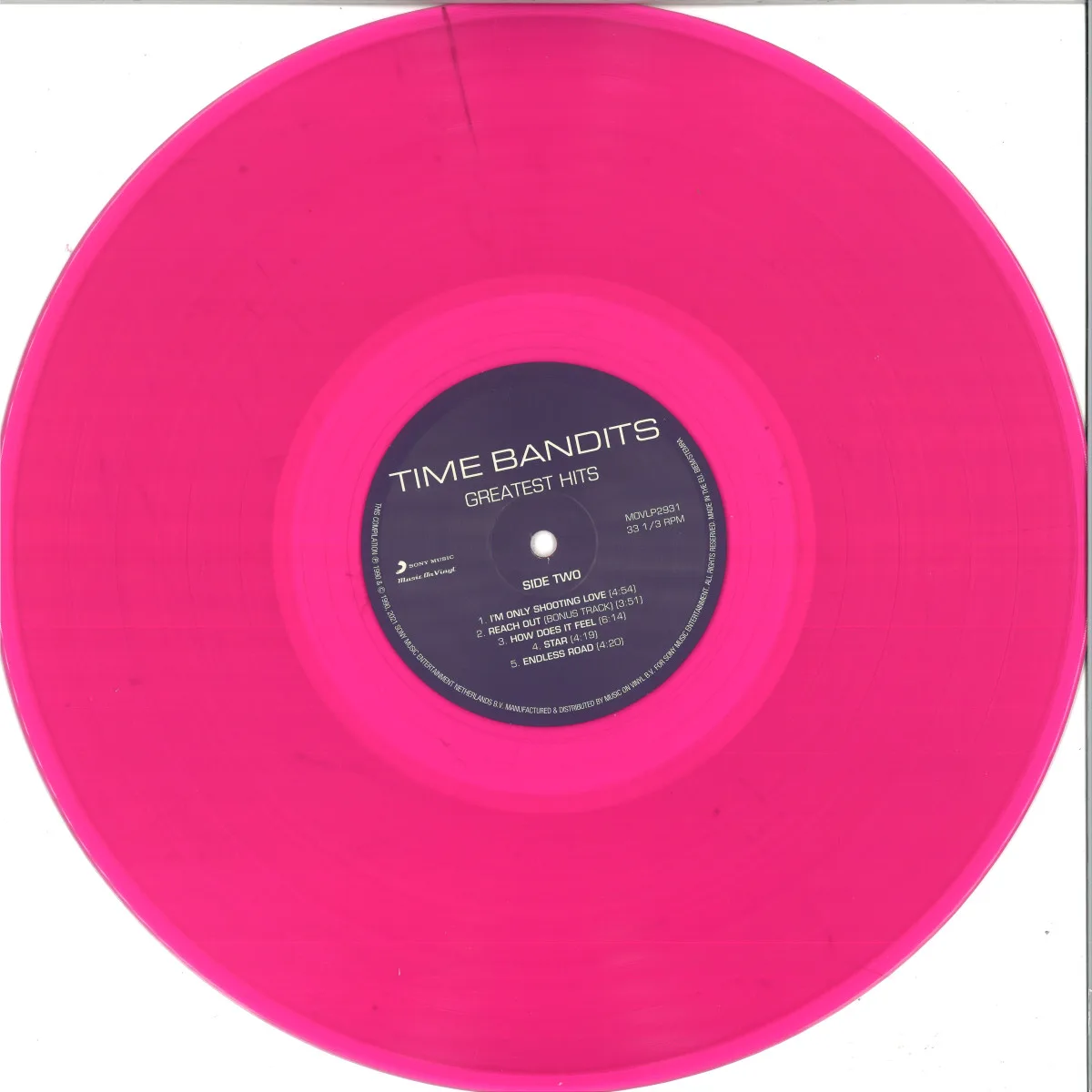 Time Bandits — Greatest Hits LP 2x12"