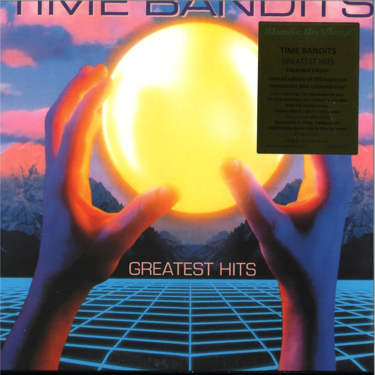 Back cover — Time Bandits — Greatest Hits LP 2x12"