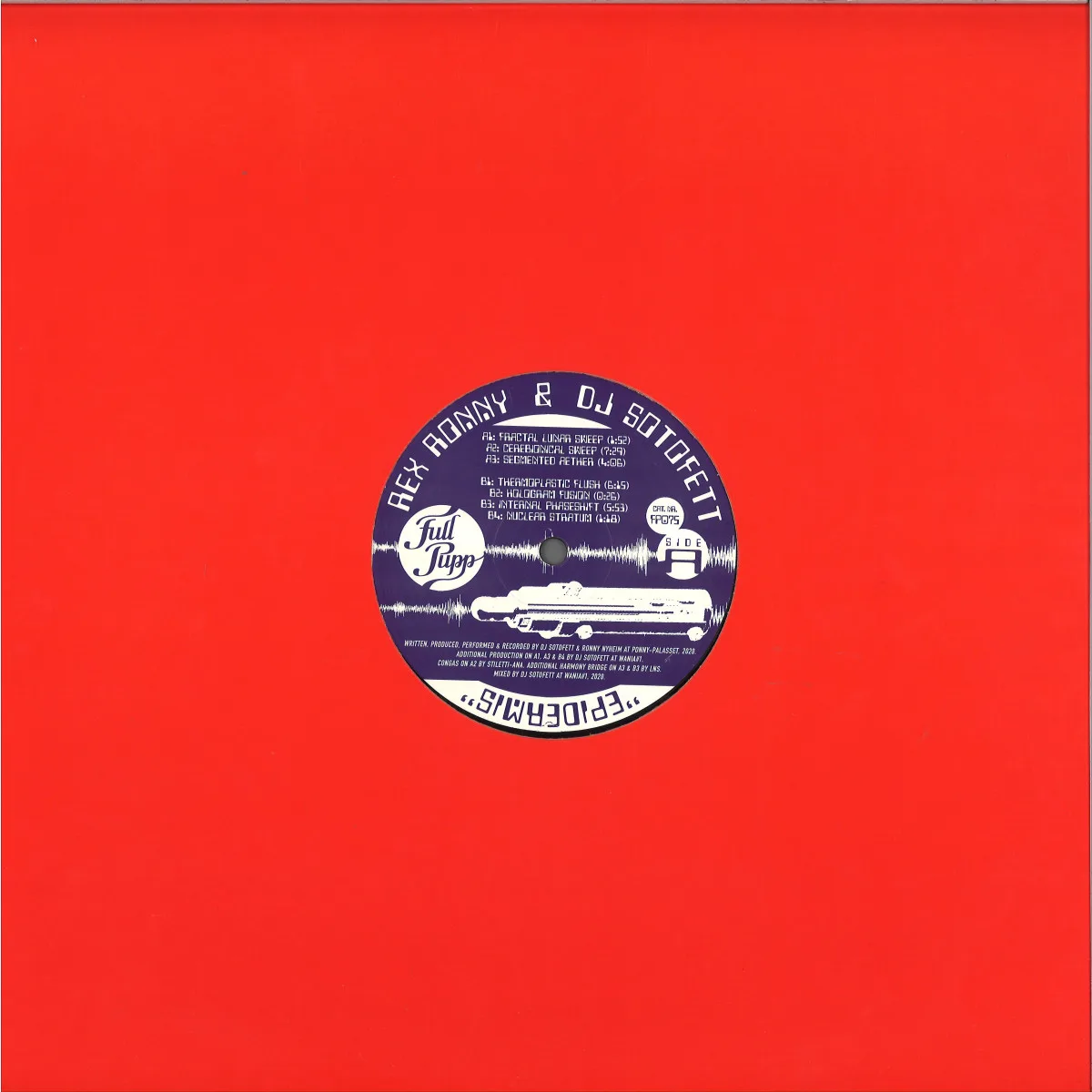 Back cover — Rex Ronny&Dj Sotofett — Epidermis