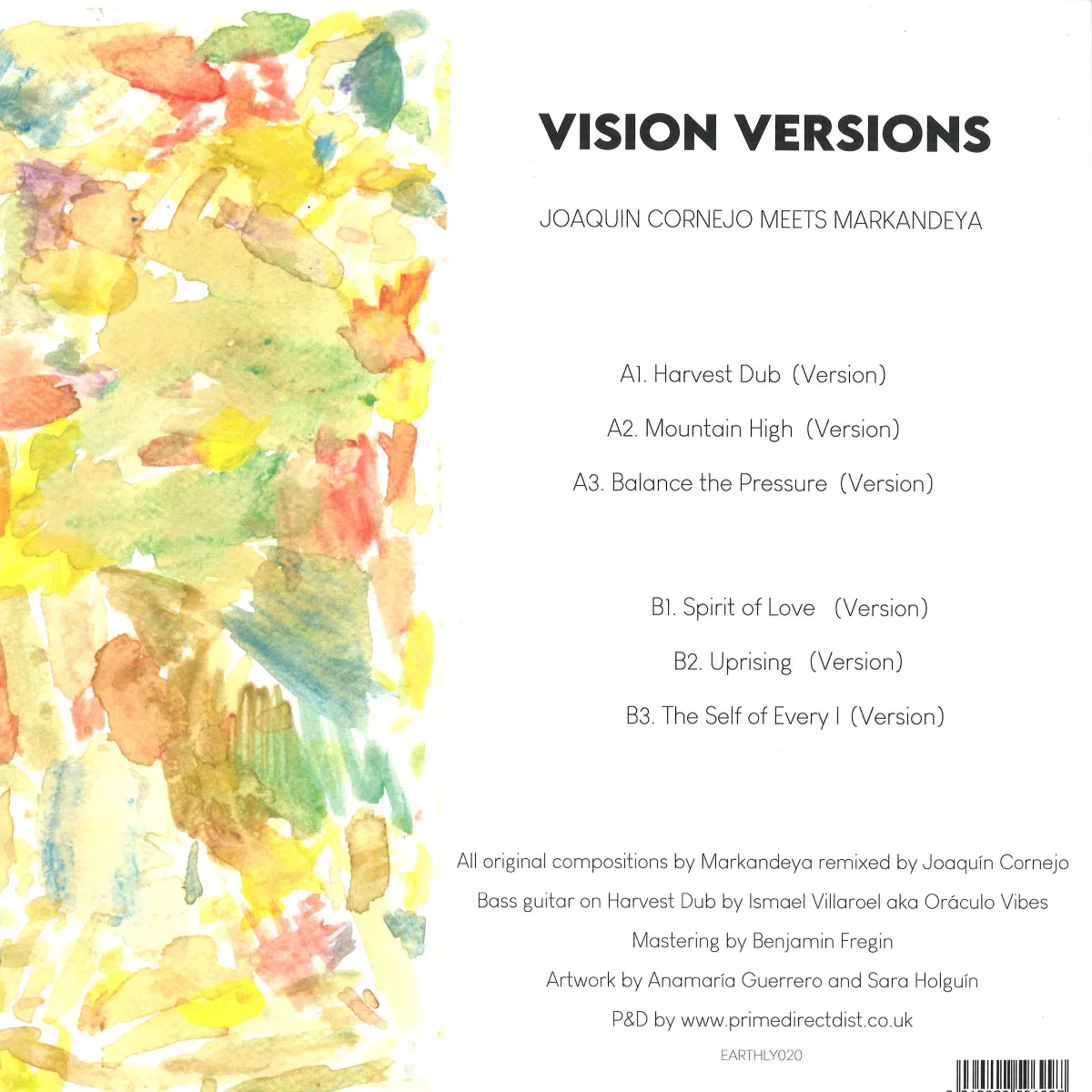 Обратная сторона обложки — Markandeya/Joaquín Cornejo — Vision Versions