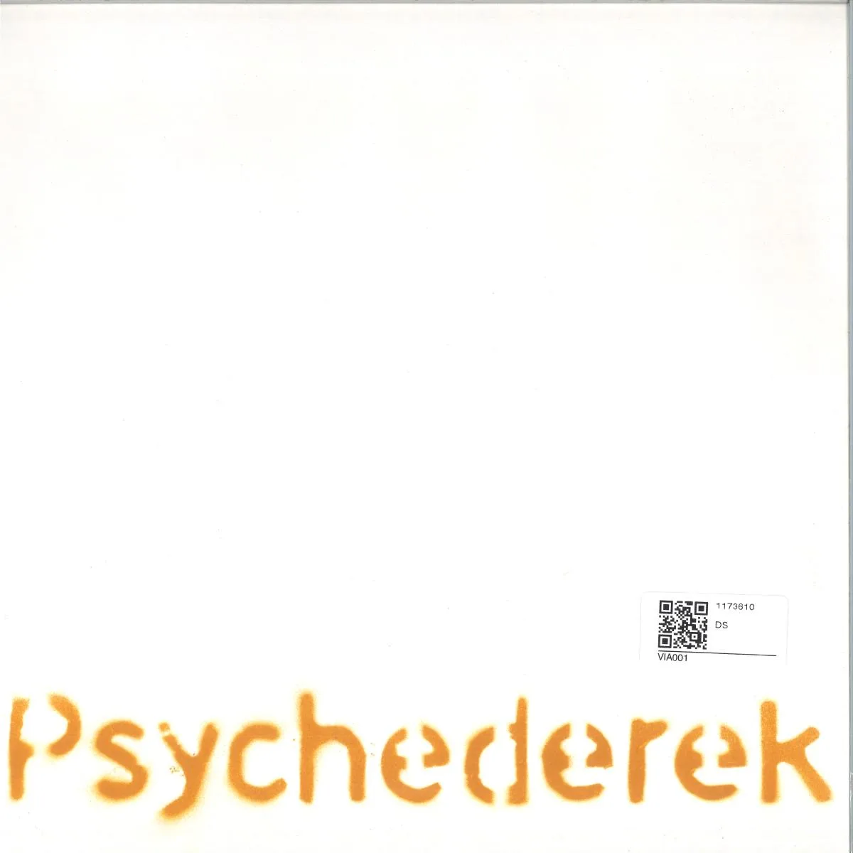 Back cover — PSYCHEDEREK — THINKIN' BOUT U