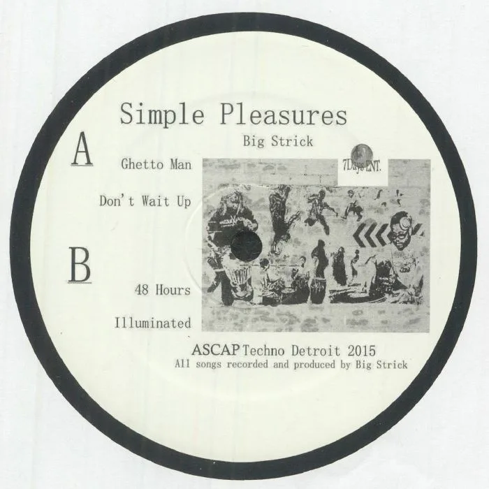 Лицевая сторона обложки — BIG STRICK — Simple Pleasures