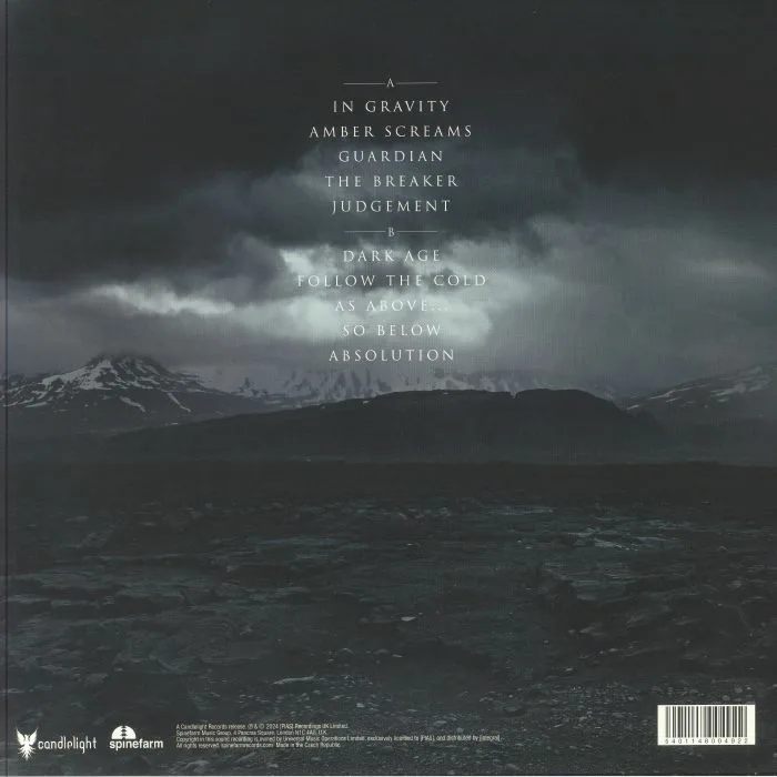 Back cover — SHRAPNEL — In Gravity