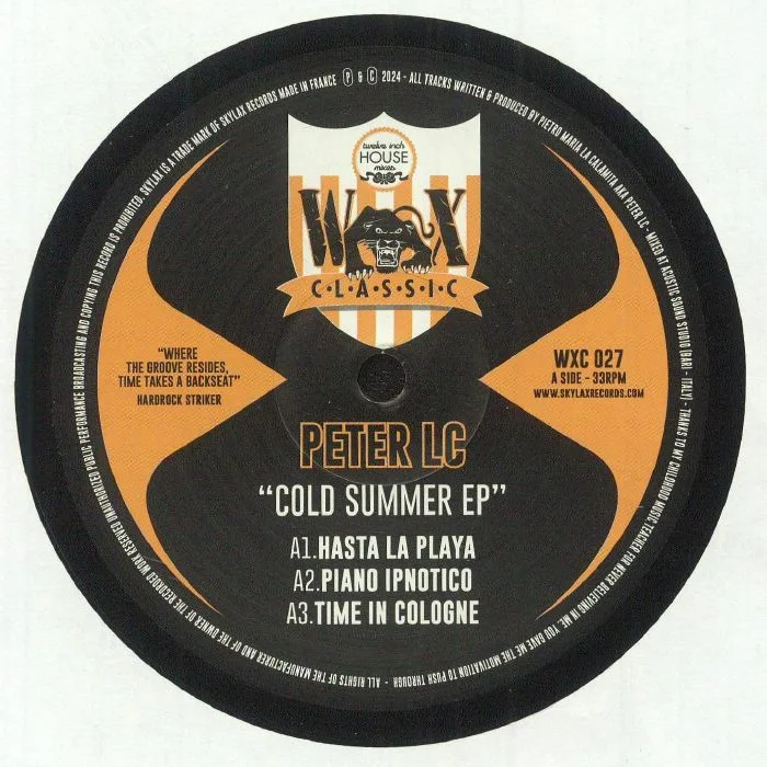Front cover — PETER LC — Cold Summer EP