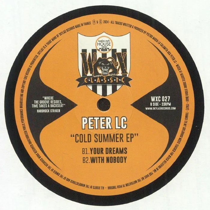 Back cover — PETER LC — Cold Summer EP