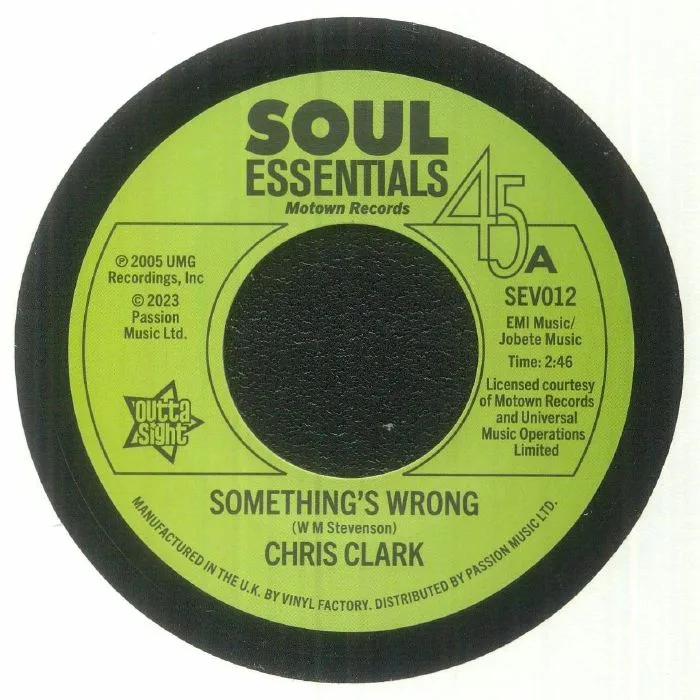 Chris CLARKE — Something's Wrong