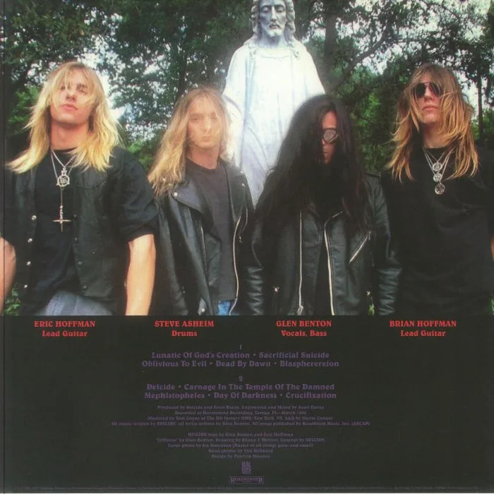 Back cover — DEICIDE — Deicide