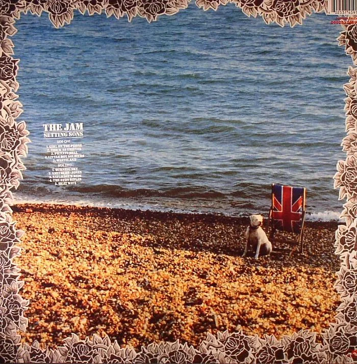 Обратная сторона обложки — The JAM — Setting Sons