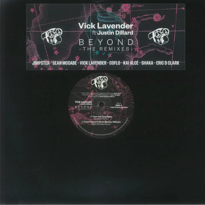 Front cover — Vick LAVENDER feat JUSTIN DILLARD / JIMPSTER / SEAN MCCABE / COFLO / KAI ALCE / SHAKA / ERIC D CLARKE — BEYOND: The Remixes