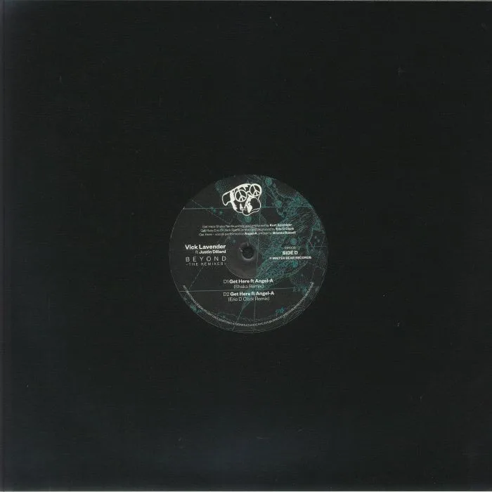 Back cover — Vick LAVENDER feat JUSTIN DILLARD / JIMPSTER / SEAN MCCABE / COFLO / KAI ALCE / SHAKA / ERIC D CLARKE — BEYOND: The Remixes