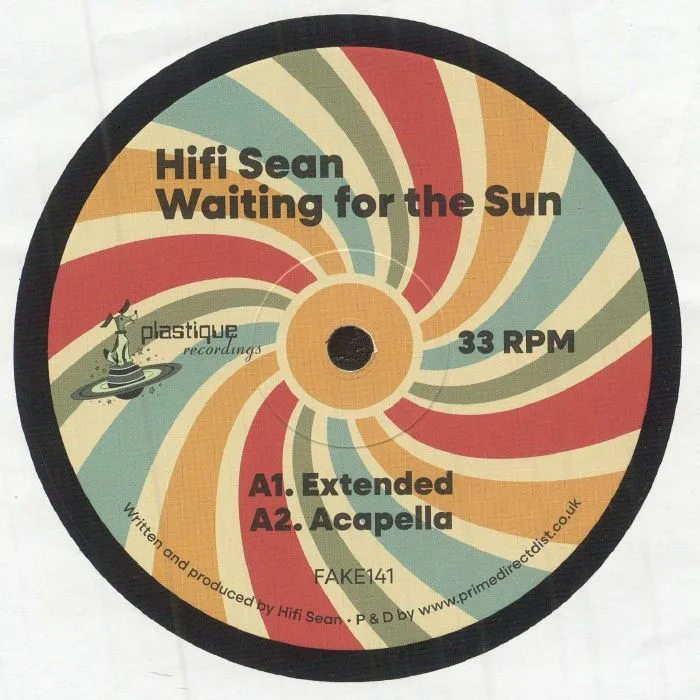Лицевая сторона обложки — HIFI SEAN — Waiting For The Sun