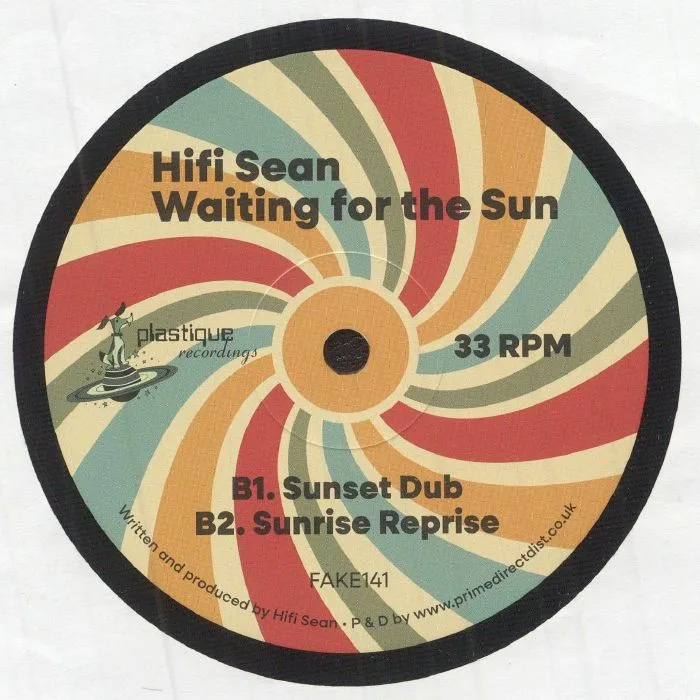 Обратная сторона обложки — HIFI SEAN — Waiting For The Sun
