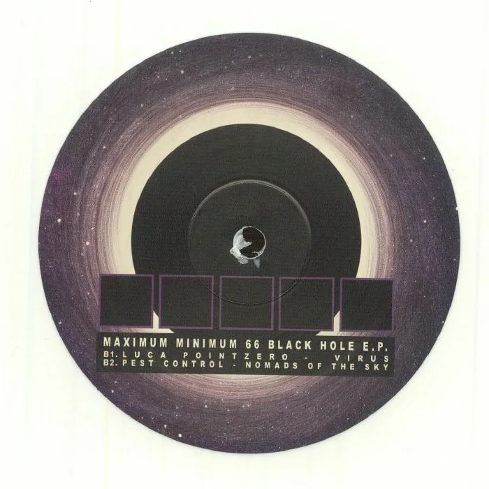 Back cover — CIUCIEK / DILKS / LUCA POINTZERO / PEST CONTROL — Black Hole EP
