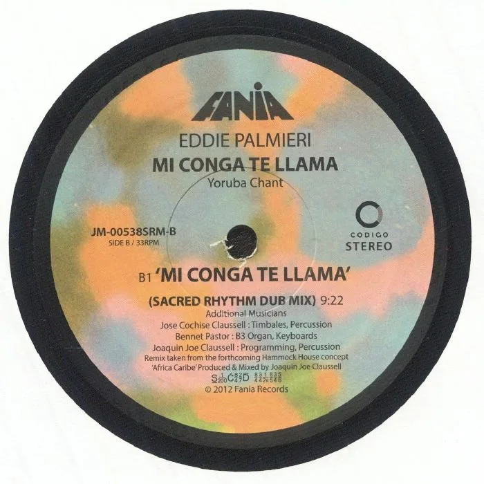Обратная сторона обложки — Eddie PALMIERI — Mi Conga Te Llama (remixes)