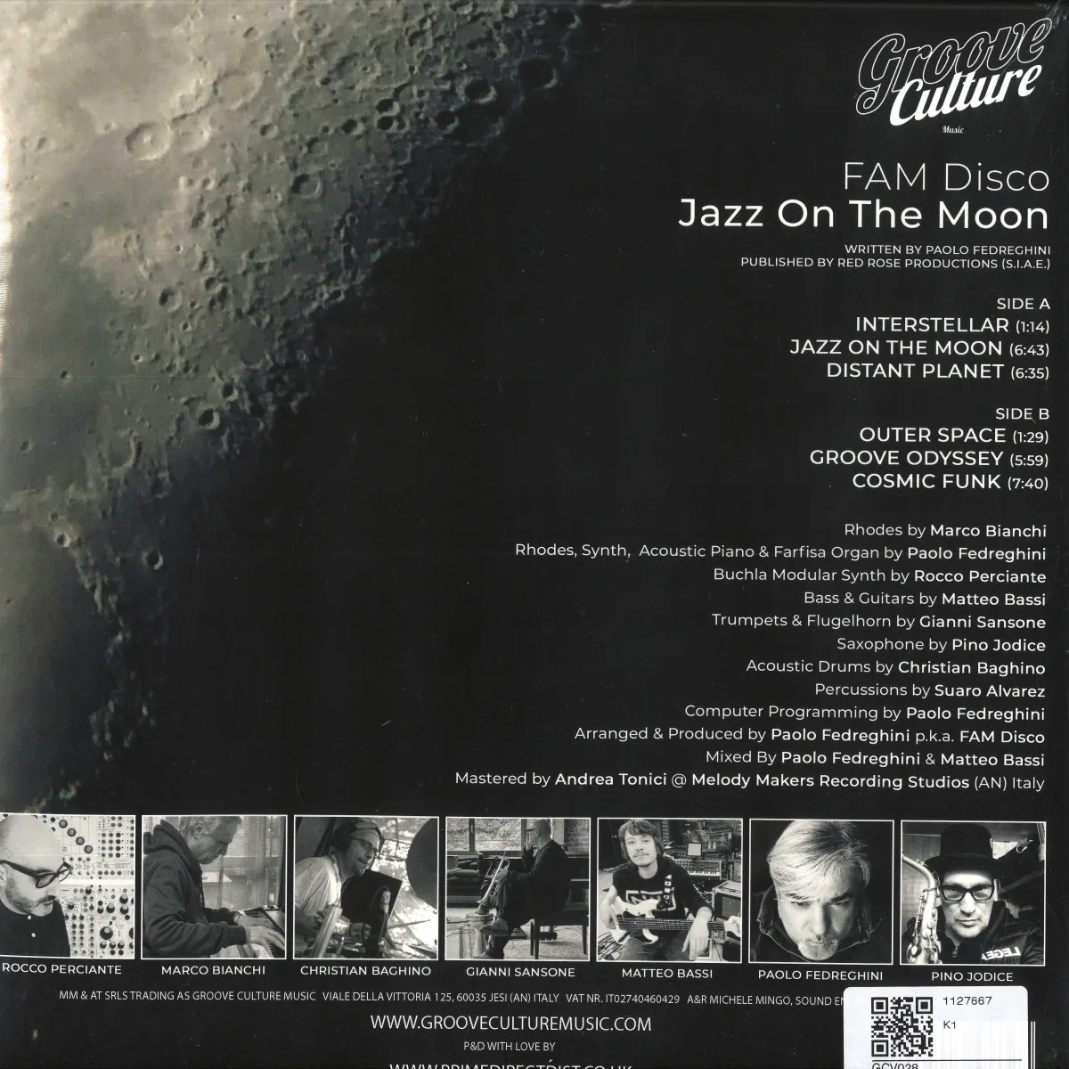 Back cover — Fam Disco — Jazz On The Moon EP