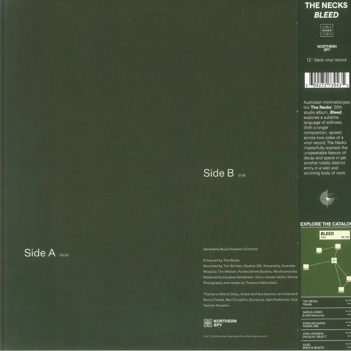 Back cover — The NECKS — Bleed