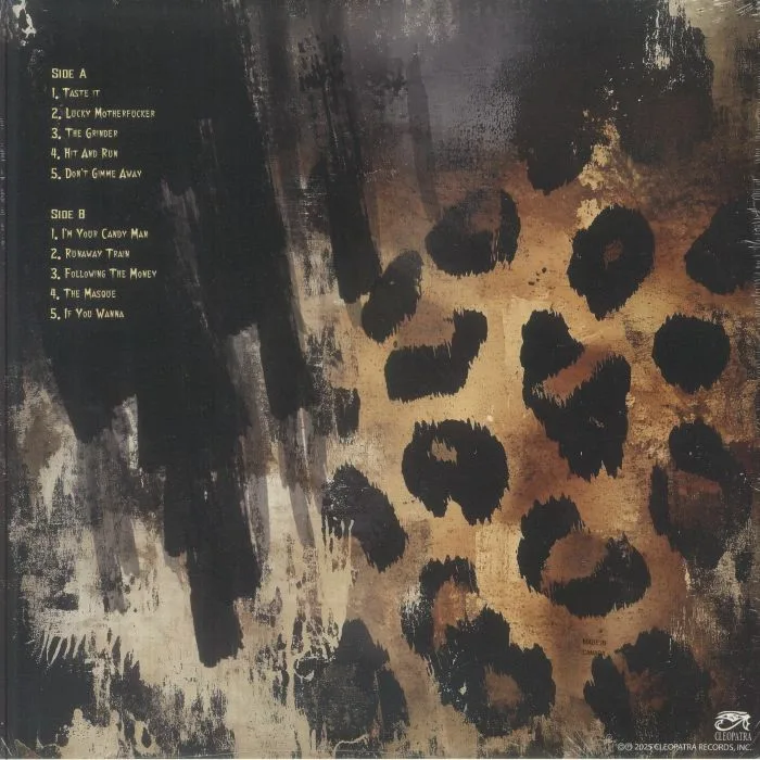 Back cover — LA GUNS — Leopard Skin