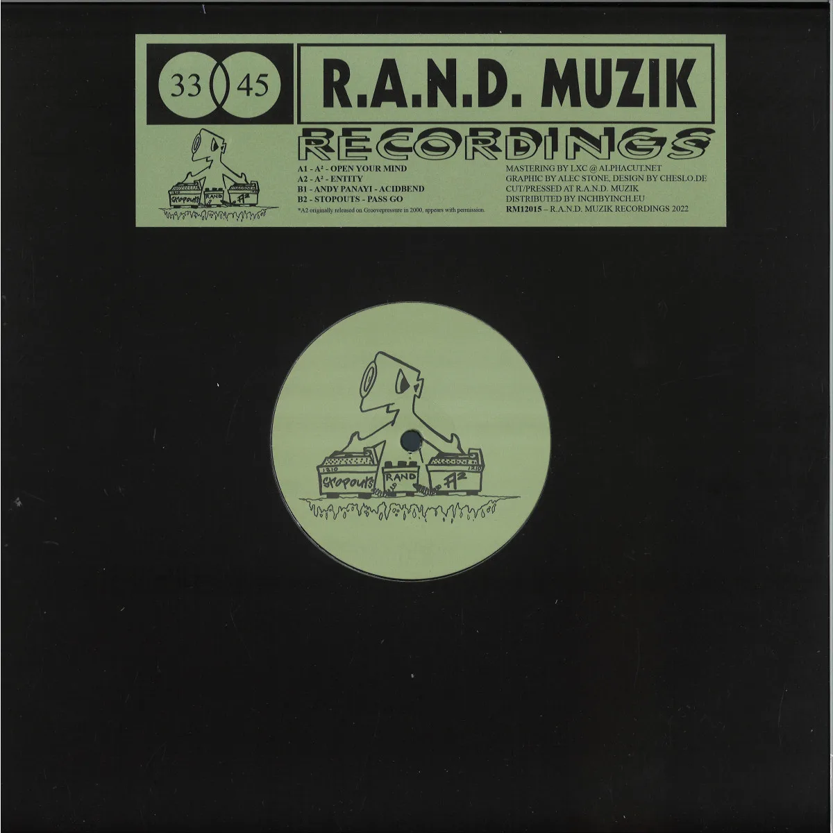 A² / Stopouts / Andy Panayi — RM12015