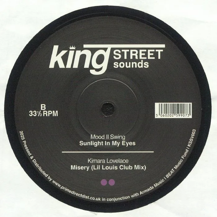 Обратная сторона обложки — Dennis FERRER / LIL LOUIS / MOOD II SWING / KIMARA LOVELACE — King Street Sounds Sampler Vol 2