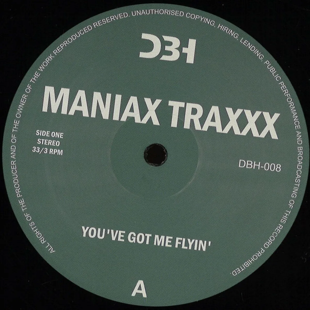 Maniax Traxxx(Orlando Voorn) — You've Got Me Flyin' EP