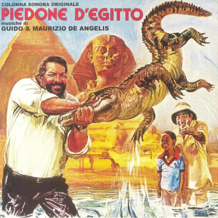 Лицевая сторона обложки — GUIDO & MAURIZIO DE ANGELIS — Piedone D'Egitto (Soundtrack)
