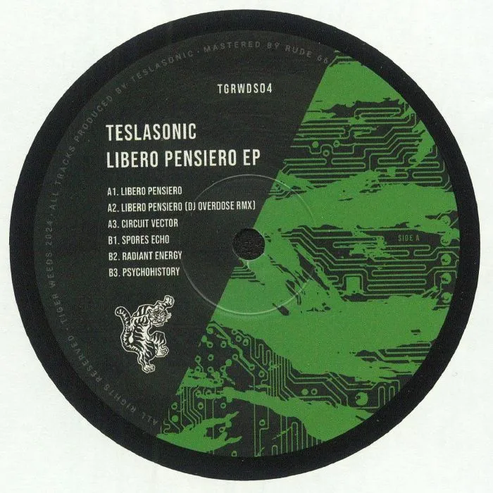 Front cover — TESLASONIC — Libero Pensiero EP
