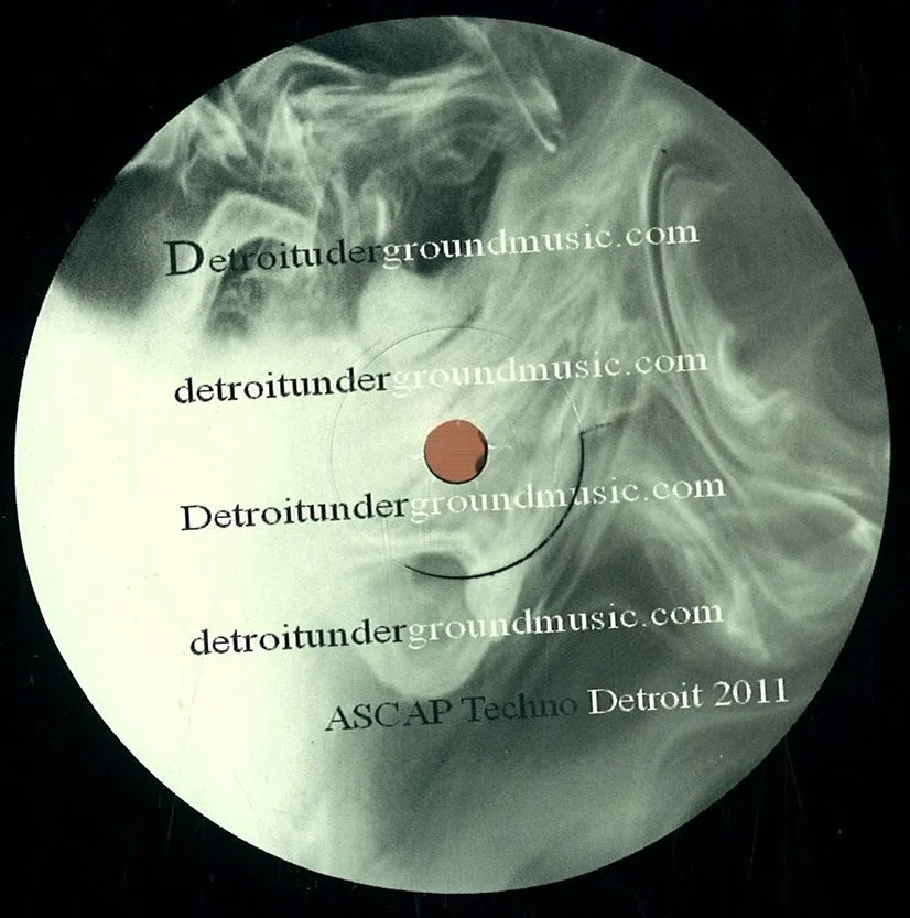 Back cover — Big Strick — Detroit Heat EP