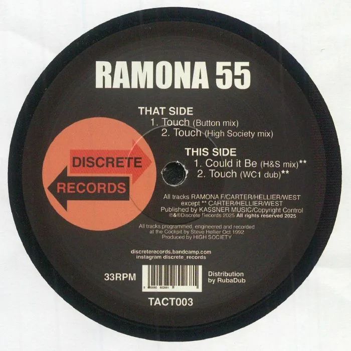 Front cover — RAMONA 55 — Touch