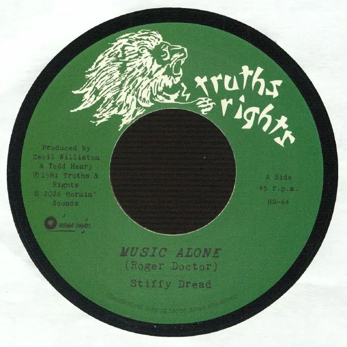 STIFFY DREAD — Music Alone