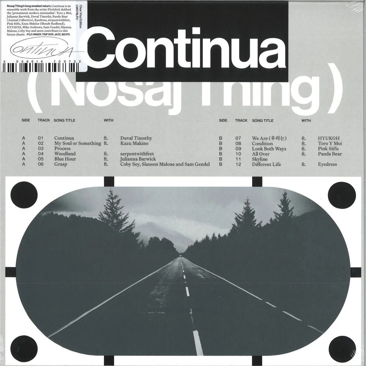 Nosaj Thing — Continua LP