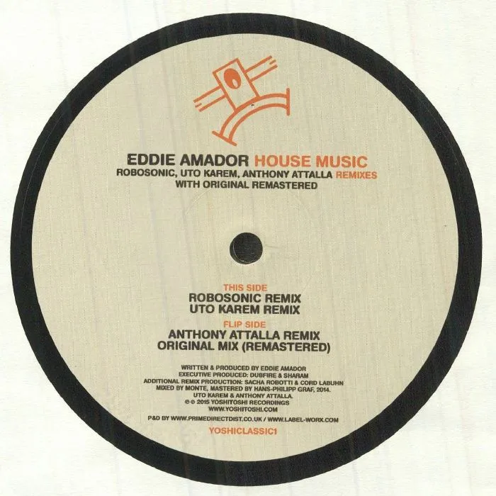 Front cover — Eddie AMADOR — House Music (remixes & original)