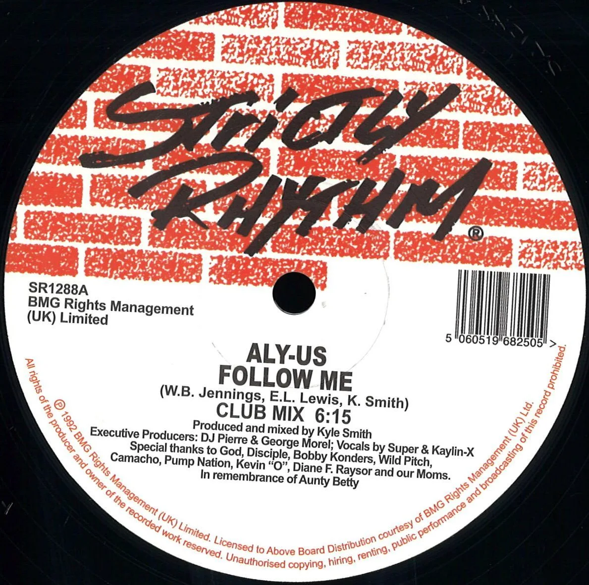 Front cover — Aly-us — Follow Me