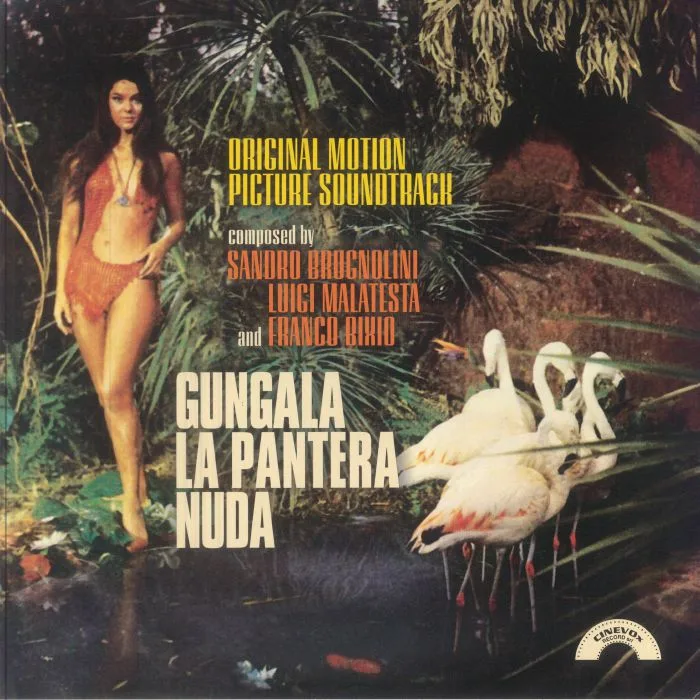 Лицевая сторона обложки — BRUGNOLINI / MALATESTA / BIXIO — Gungala La Pantera Nuda
